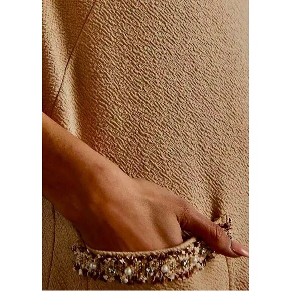 Maeve by Anthropologie Embellished Shift Mini Dress Size XS - Picture 14 of 14